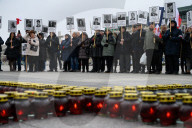 "Portraits March" During The 15th Anniversary Of The Presidential Plane Crash In Smolensk.