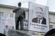 "Portraits March" During The 15th Anniversary Of The Presidential Plane Crash In Smolensk.