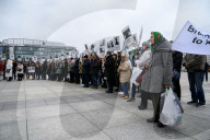 "Portraits March" During The 15th Anniversary Of The Presidential Plane Crash In Smolensk.