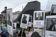 "Portraits March" During The 15th Anniversary Of The Presidential Plane Crash In Smolensk.