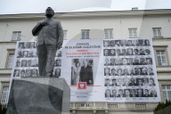 "Portraits March" During The 15th Anniversary Of The Presidential Plane Crash In Smolensk.