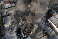 Fire In Solvent Company In Caivano, Flames At Chimpex Headquarters