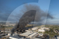 Fire In Solvent Company In Caivano, Flames At Chimpex Headquarters