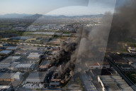 Fire In Solvent Company In Caivano, Flames At Chimpex Headquarters