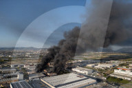 Fire In Solvent Company In Caivano, Flames At Chimpex Headquarters