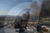 Fire In Solvent Company In Caivano, Flames At Chimpex Headquarters
