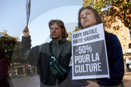 Toulouse: Gathering Against Cuts By Culture People