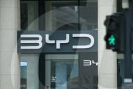 Chinese Carmaker BYD Shop In Warsaw.
