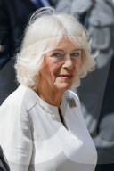 King Of The United Kingdom Charles III And Queen Camilla Arrive At Piazza San Francesco During The State Visit To The Republic Of Italy In Ravenna