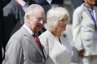 King Of The United Kingdom Charles III And Queen Camilla Arrive At Piazza San Francesco During The State Visit To The Republic Of Italy In Ravenna
