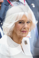 King Of The United Kingdom Charles III And Queen Camilla Arrive At Piazza San Francesco During The State Visit To The Republic Of Italy In Ravenna