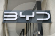 Chinese Carmaker BYD Shop In Warsaw.