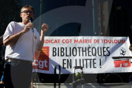 Toulouse: Protest Against The Closure Of A Public Library In Deprived Neighborhood