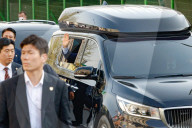 Ousted Ex-President Yoon Suk-yeol Leaves Official Residence, Greets Supporters