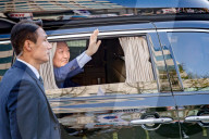 Ousted Ex-President Yoon Suk-yeol Leaves Official Residence, Greets Supporters
