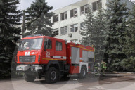 Russian missile hits civilian warehouse in Dnipro