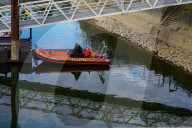DLRG Rescue Boat At Cologne Harbor Deutz