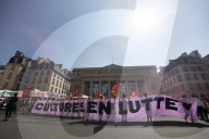 Demonstration Against The Budget Cuts Of Arts And Cuture, In Paris, France