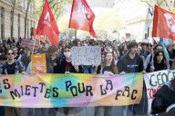 Demonstration Against The Budget Cuts Of Arts And Cuture, In Paris, France