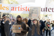 Demonstration Against The Budget Cuts Of Arts And Cuture, In Paris, France