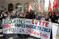 Demonstration Against The Budget Cuts Of Arts And Cuture, In Paris, France