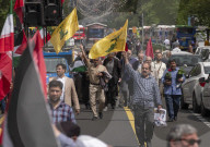 Anti-Israel Rally In Tehran, Iran
