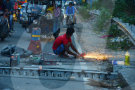 India Economy Worker
