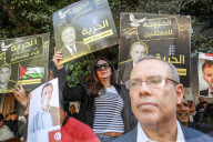 Detainees' Families Protest Second Hearing In 'Conspiracy Against State Security' Case In Tunis