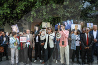 Detainees' Families Protest Second Hearing In 'Conspiracy Against State Security' Case In Tunis