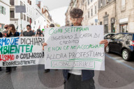Climate Activists Protest In Rome