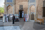 Historic Sites And Tourism In Samarkand, Uzbekistan