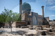 Historic Sites And Tourism In Samarkand, Uzbekistan