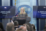 DC: Press Sec Leavitt hold a White House press brifing