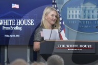 DC: Press Sec Leavitt hold a White House press brifing
