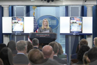 DC: Press Sec Leavitt hold a White House press brifing
