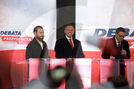 Polish Presidential Elections Campaign Underway In Konskie, Poland