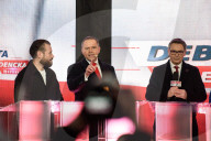 Polish Presidential Elections Campaign Underway In Konskie, Poland
