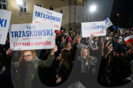 Polish Presidential Elections Campaign Underway In Konskie, Poland