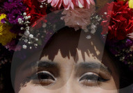 Flower Festival Of The Ejido In Xochimilco, Mexico, Stands In Solidarity With Palestine