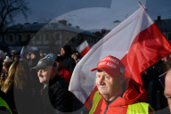 Polish Presidential Elections Campaign Underway In Konskie, Poland