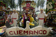 Flower Festival Of The Ejido In Xochimilco, Mexico, Stands In Solidarity With Palestine