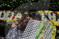 Flower Festival Of The Ejido In Xochimilco, Mexico, Stands In Solidarity With Palestine