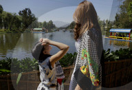 Flower Festival Of The Ejido In Xochimilco, Mexico, Stands In Solidarity With Palestine