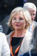 Intestazione: King Of The United Kingdom Charles III And Queen Camilla Rrive At Piazza Del Popolo For The State Visit To The Republic Of Italy In Ravenna