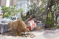 Strong Wind Orange Alert ? in China