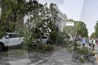Strong Wind Orange Alert ? in China