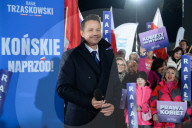 Warsaw Mayor Rafal Trzaskowski Rallies After A TV Debate