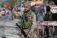 Tight Security In Kashmir 