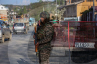 Tight Security In Kashmir 