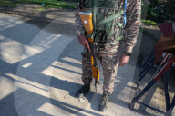 Tight Security In Kashmir 
